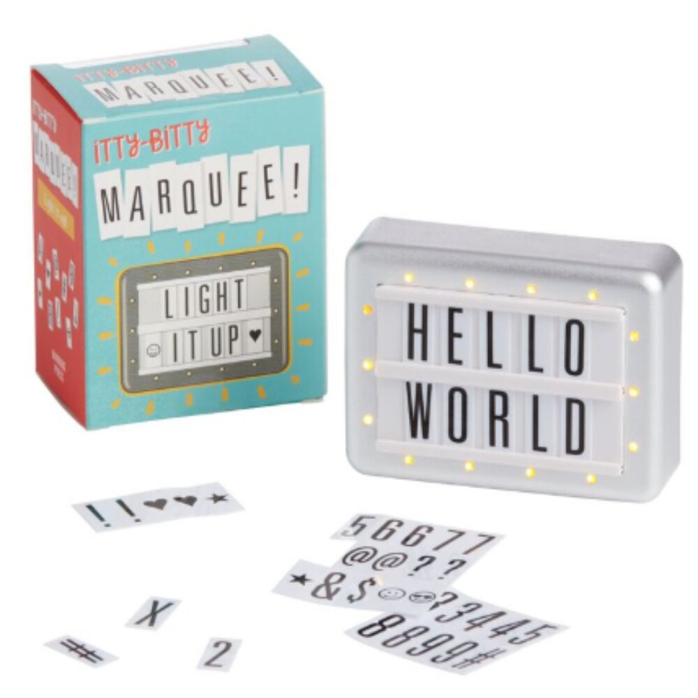 Running Press Mini Edition, Itty Bitty Marquees